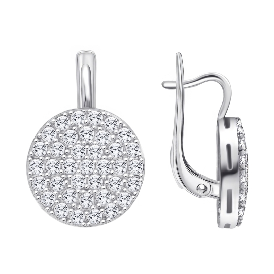 Серьги из серебра