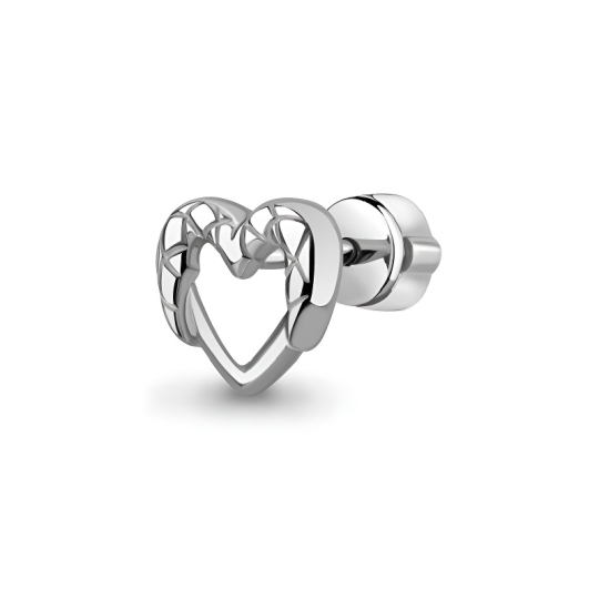Серьги из серебра с гранатами, цитринами и фианитами
