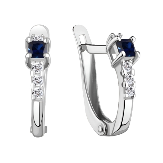 Серьги из серебра