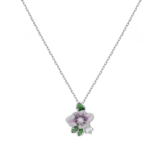 Колье из серебра