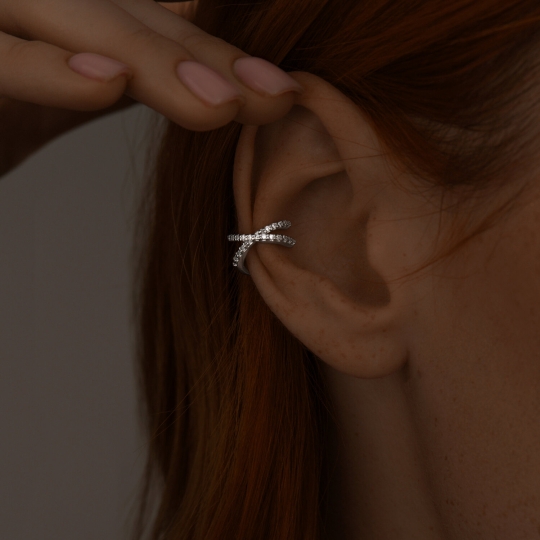 Серьги из серебра