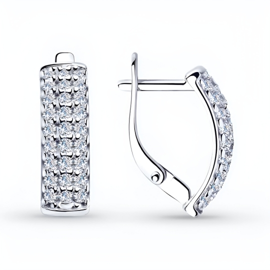 Серьги из серебра