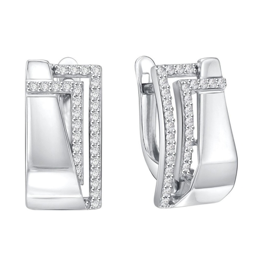 Серьги из серебра