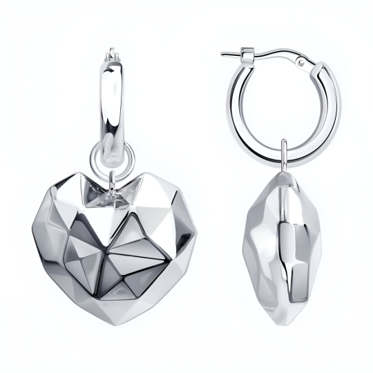 Серьги из серебра