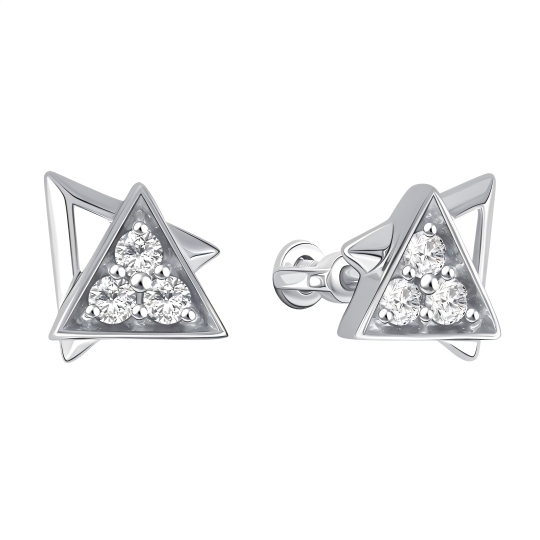 Серьги из серебра 