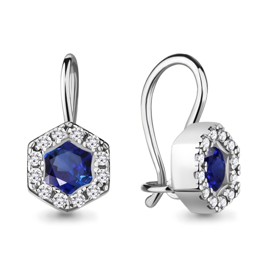 Серьги из серебра