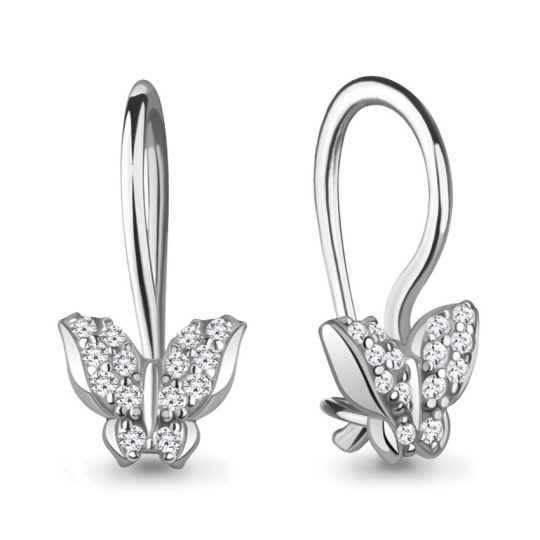 Серьги из серебра