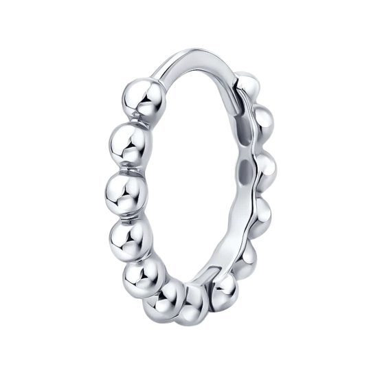 Серьги из комбинированного золота