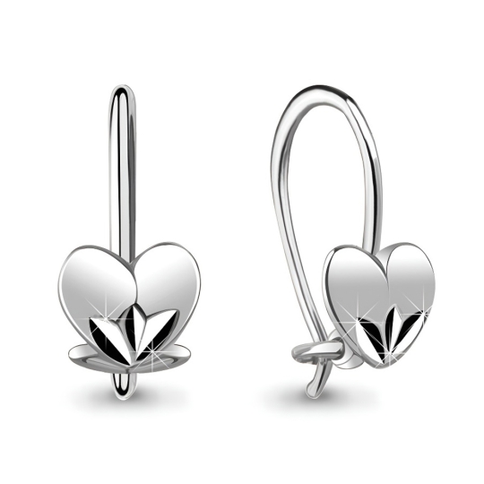 Серьги из серебра с эмалью