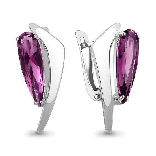 Серьги из серебра