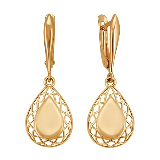 Серьги из белого золота с бриллиантами 0,8 ct