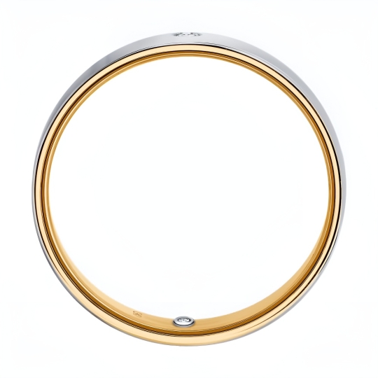 Кольцо из золота с бриллиантами 