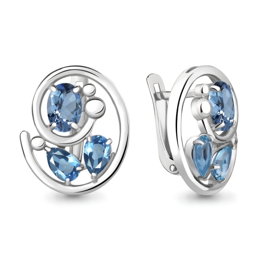 Серьги из серебра