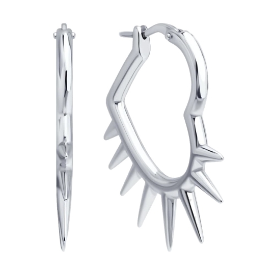 Серьги из серебра