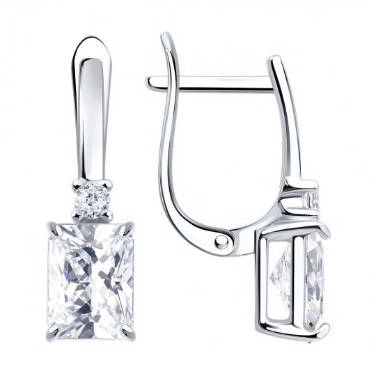 Серьги из серебра