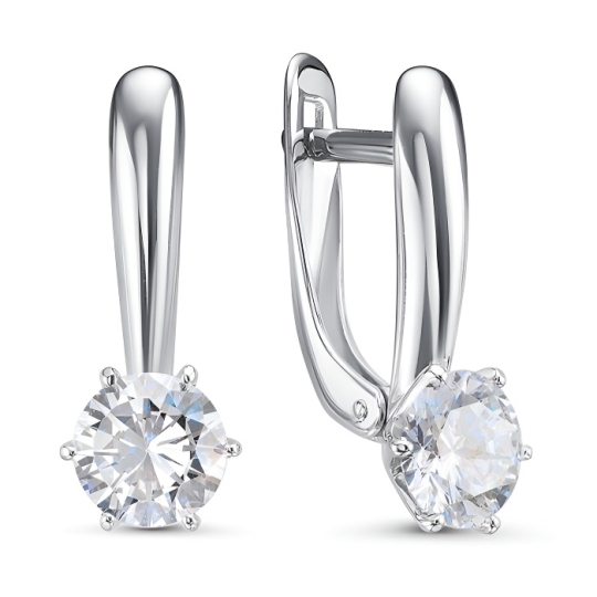 Серьги из серебра