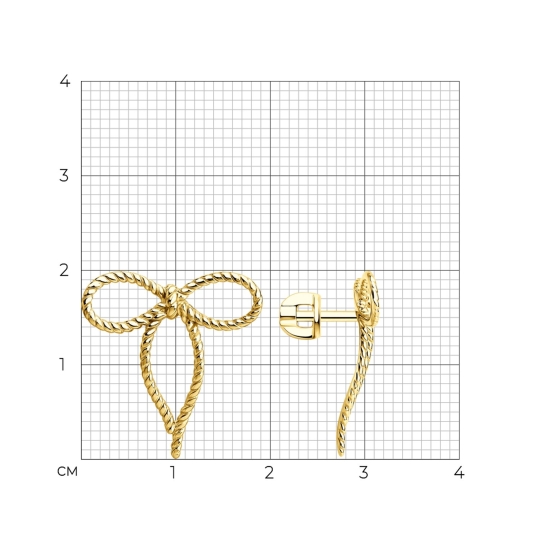 Серьги из серебра 