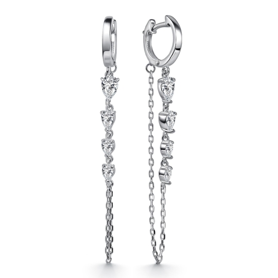 Серьги из серебра