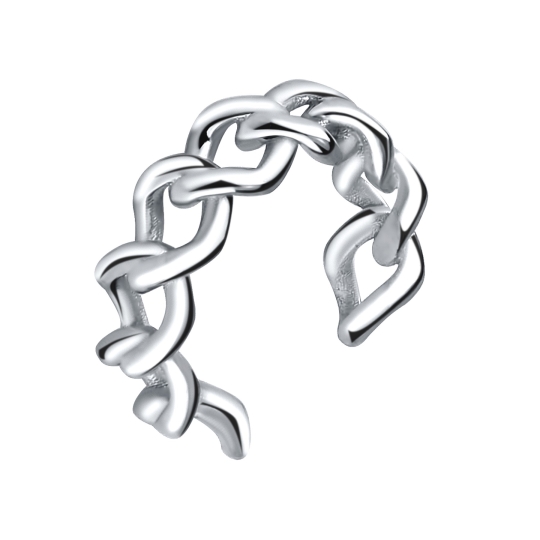 Серьги из серебра с бриллиантами