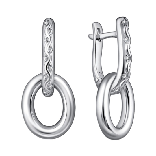 Серьги из серебра