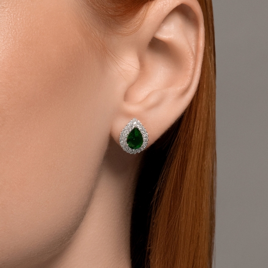 Серьги из серебра