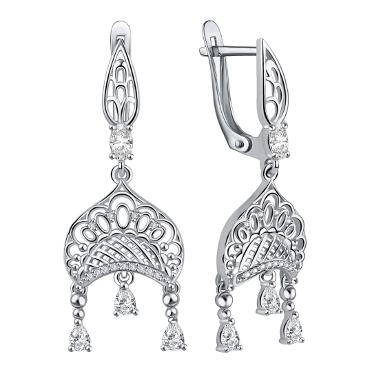Серьги из серебра 
