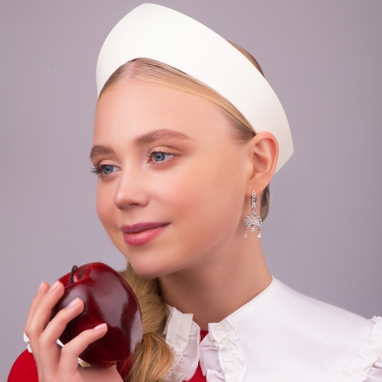 Серьги из серебра 
