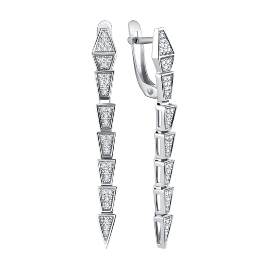 Серьги из серебра