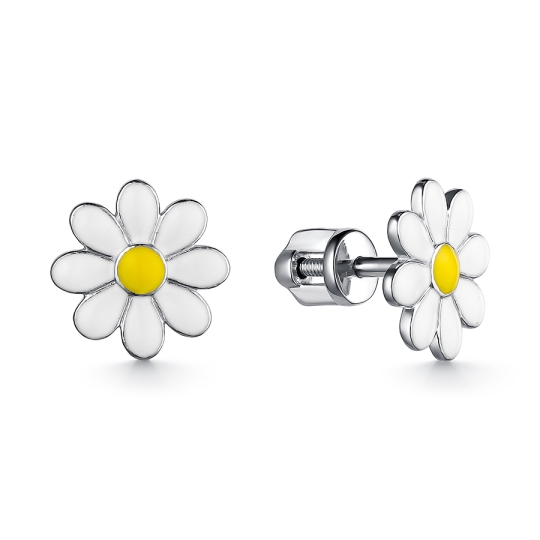 Серьги из серебра
