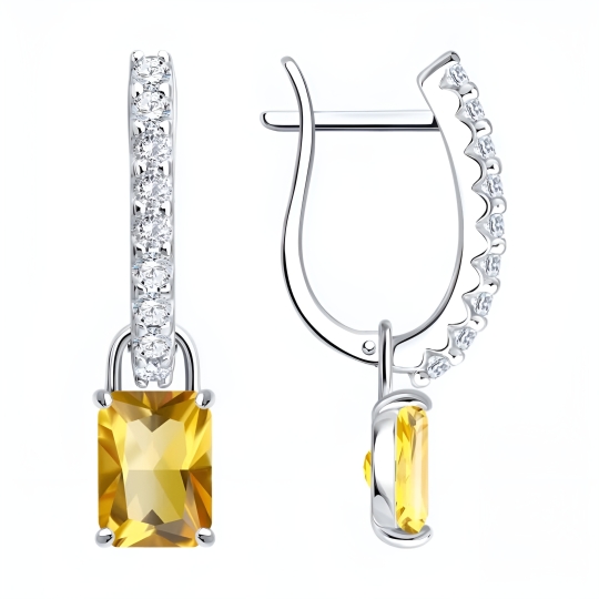 Серьги из серебра
