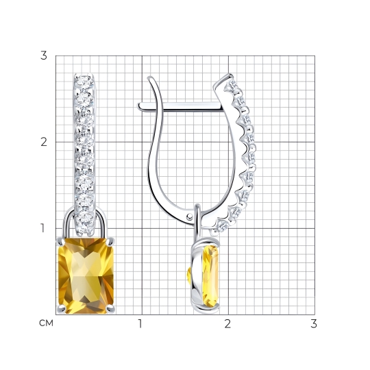 Серьги из серебра