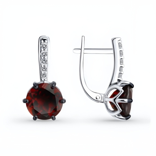 Серьги из серебра