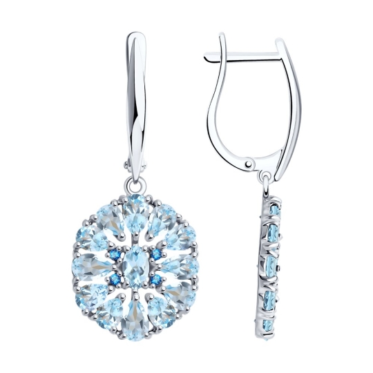 Серьги из серебра