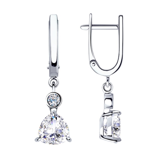Серьги из серебра