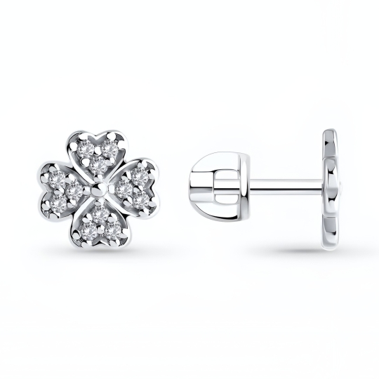 Серьги из серебра