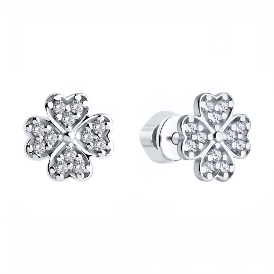 Серьги из серебра