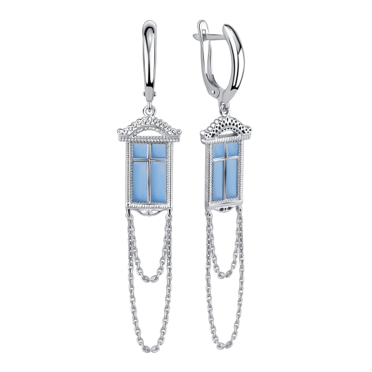 Серьги из серебра