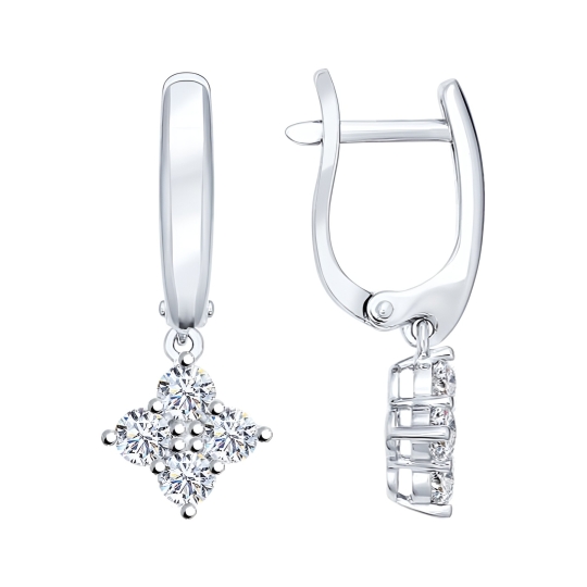 Серьги из серебра