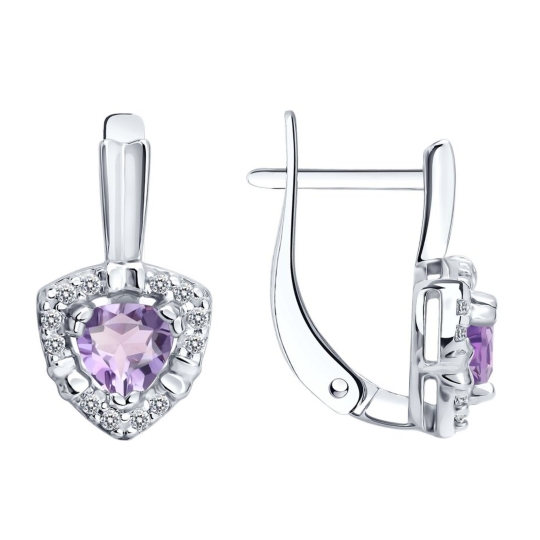 Серьги из серебра