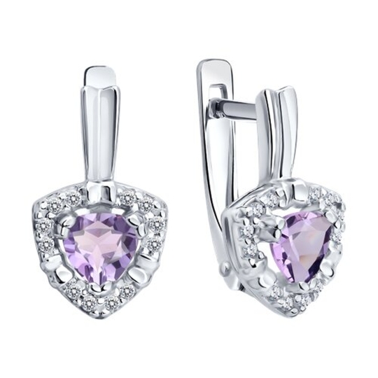 Серьги из серебра
