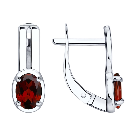 Серьги из серебра