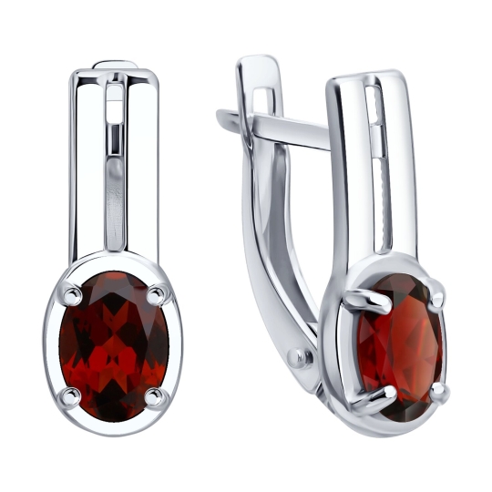 Серьги из серебра