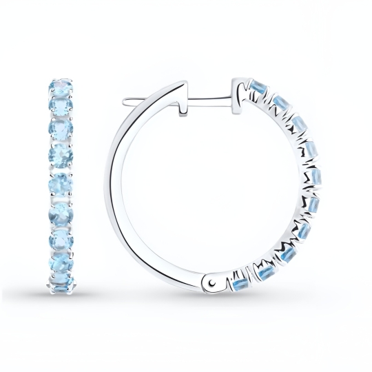 Серьги из серебра