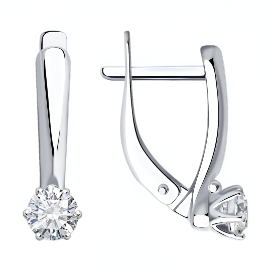 Серьги из серебра