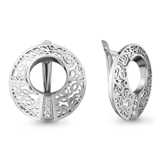 Серьги из серебра