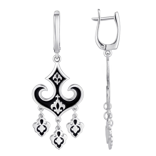 Серьги из серебра