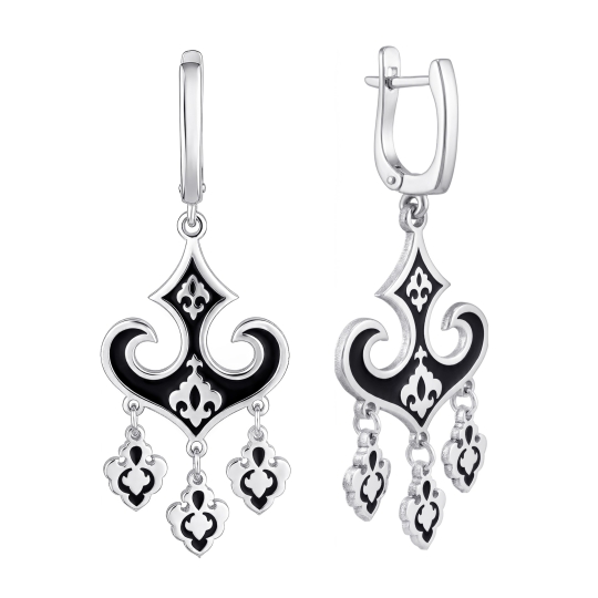 Серьги из серебра