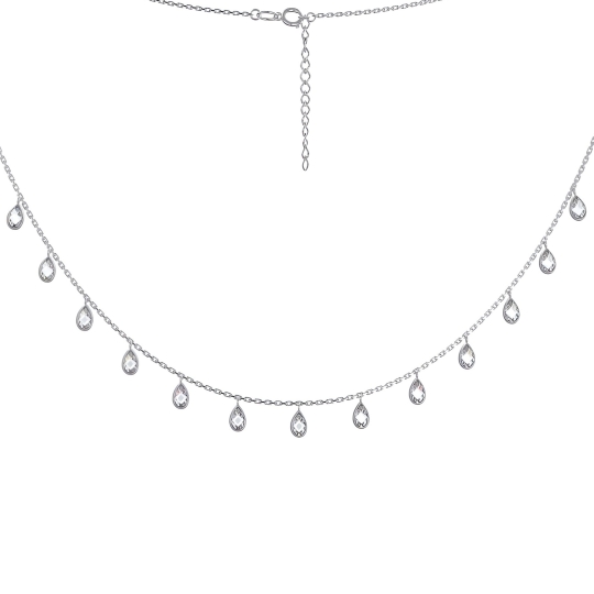 Колье из серебра