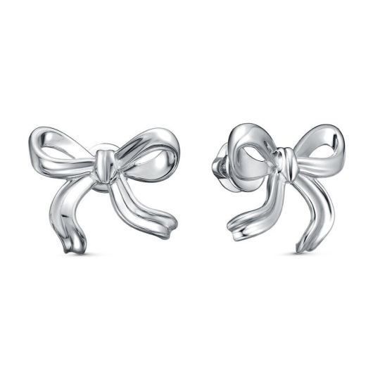 Серьги из серебра с агатами и фианитами