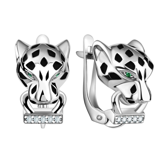 Серьги из серебра